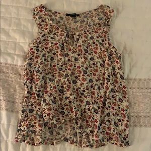Floral tank top